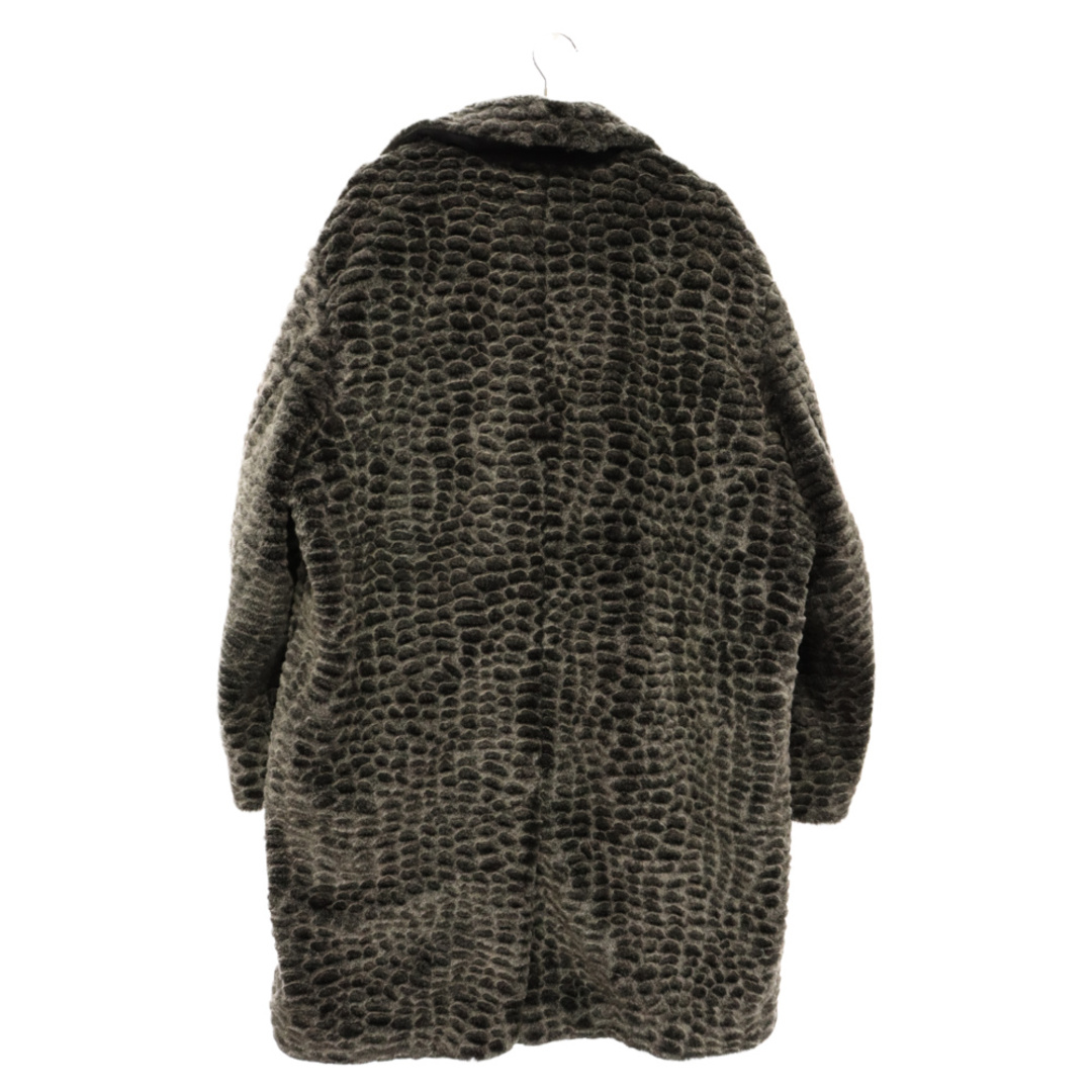 Supreme(シュプリーム)のSUPREME シュプリーム 23SS Croc Faux Fur Overcoat フェイクファーオーバーコート グレー メンズのジャケット/アウター(フライトジャケット)の商品写真