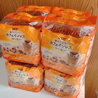 ユーシーシー(UCC)の★訳あり★ UCC ユーシーシー　 おいしい　カフェインレス　コーヒー　８袋セッ(コーヒー)