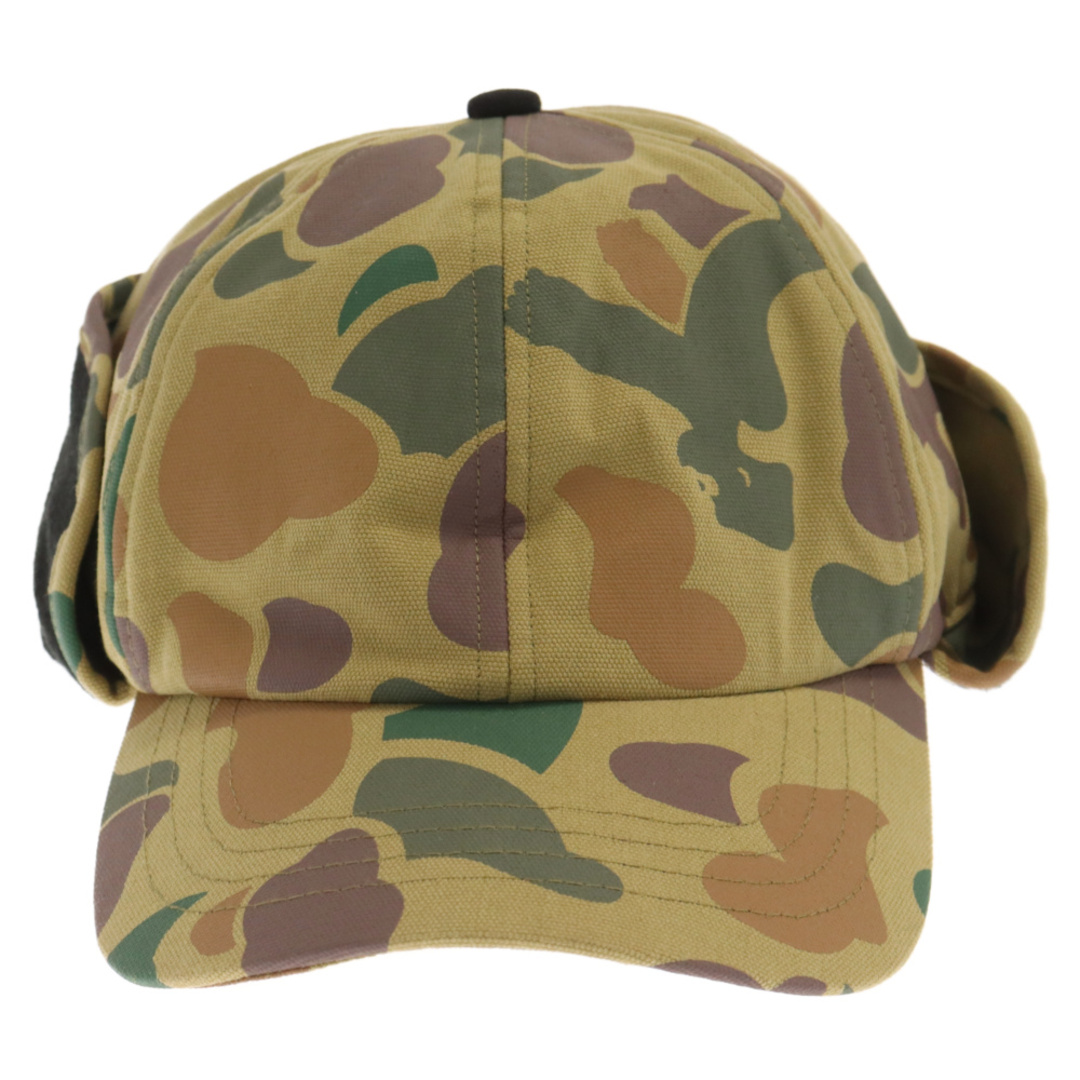 XLARGE(エクストララージ)のX-LARGE エクストララージ XLARGE CAMO EAR FLAP CAP カモフラ 帽子 イヤーフラップキャップ オリーブ 101231051002 メンズの帽子(キャップ)の商品写真