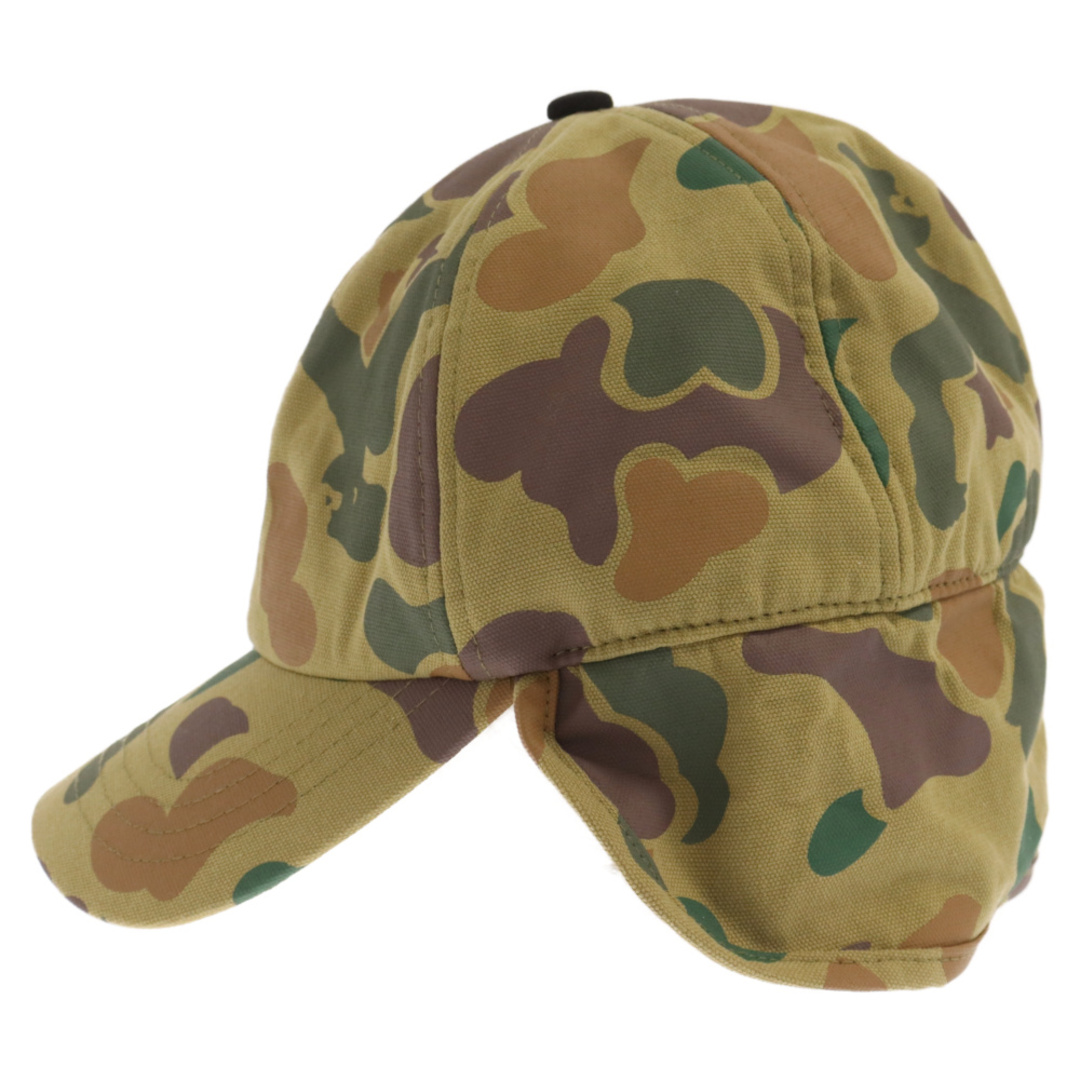 XLARGE(エクストララージ)のX-LARGE エクストララージ XLARGE CAMO EAR FLAP CAP カモフラ 帽子 イヤーフラップキャップ オリーブ 101231051002 メンズの帽子(キャップ)の商品写真