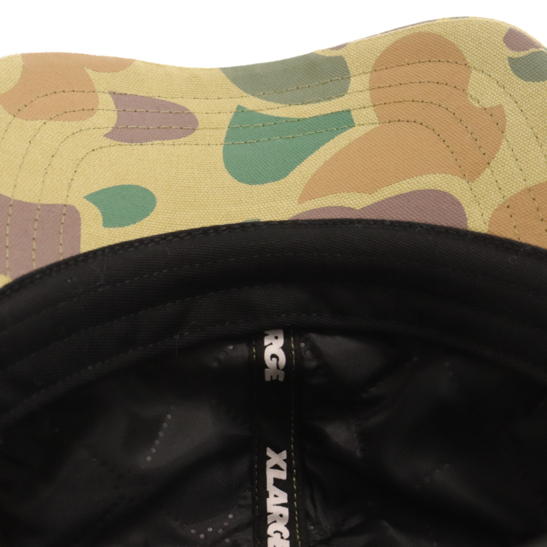 XLARGE(エクストララージ)のX-LARGE エクストララージ XLARGE CAMO EAR FLAP CAP カモフラ 帽子 イヤーフラップキャップ オリーブ 101231051002 メンズの帽子(キャップ)の商品写真