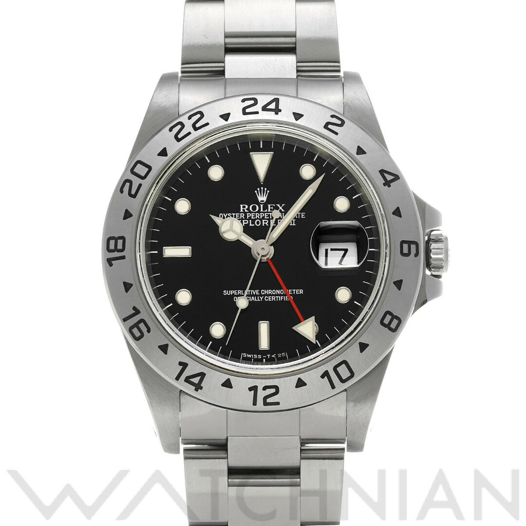 ロレックス ROLEX 16570 U番(1997年頃製造) ブラック メンズ 腕時計打ち傷が見受けられますベルト