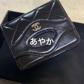 シャネル(CHANEL)のシャネル31bag カードケースブラック　希少　クリスマス包装可能　CHANEL(名刺入れ/定期入れ)