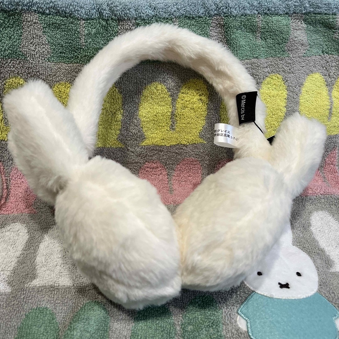 miffy(ミッフィー)の【新品・未使用】ミッフィー　耳あて　イヤーマフラー　OPAQUE.CLIP メンズのファッション小物(イヤマフラー)の商品写真