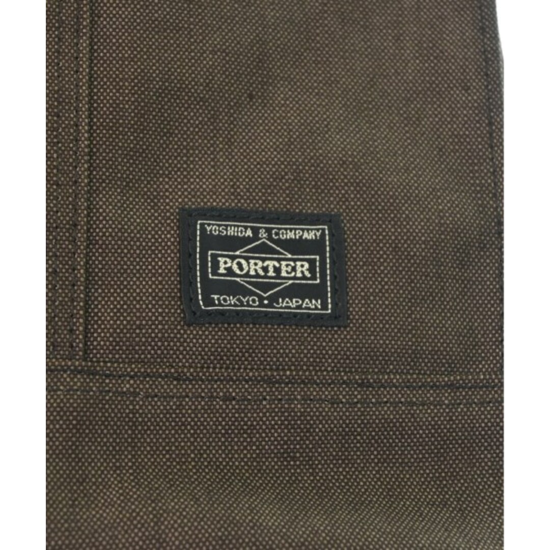 PORTER(ポーター)のPORTER ポーター トートバッグ - 茶 【古着】【中古】 メンズのバッグ(トートバッグ)の商品写真