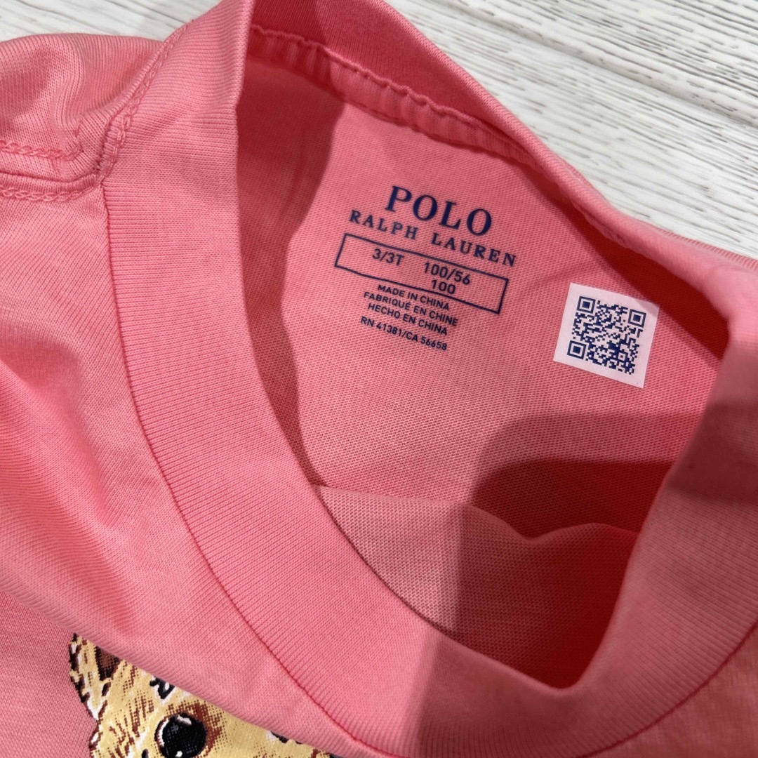 POLO RALPH LAUREN(ポロラルフローレン)の新品Tシャツ キッズ/ベビー/マタニティのキッズ服女の子用(90cm~)(Tシャツ/カットソー)の商品写真