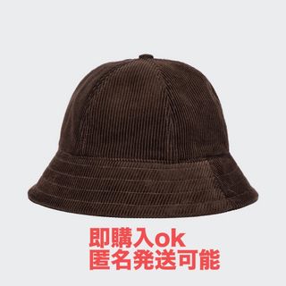 ユニクロ(UNIQLO)のUNIQLO ユニクロ　UVカット　コーデュロイハット　ブラウン(ハット)