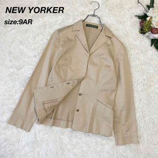 NEWYORKER - NEW YORKER ニューヨーカーテーラードジャケット