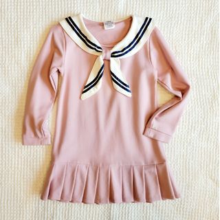 入園式　女の子　セーラー服　フォーマル　ワンピース　ピンク(ドレス/フォーマル)