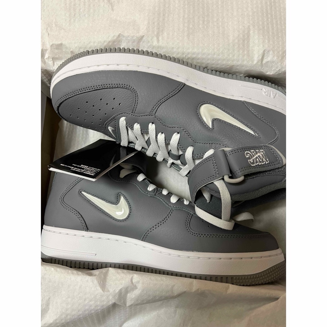 Nike Air Force 1 Mid NYC "Cool Grey"メンズ