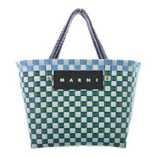 マルニ(Marni)のMARNI マルニ バッグ（その他） - 緑x白x青 【古着】【中古】(その他)