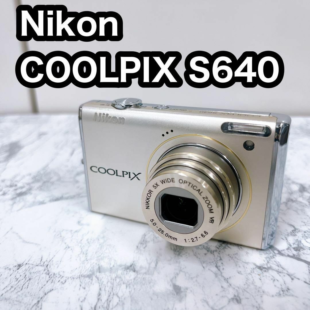 Nikon ニコン COOLPIX S640 デジカメ コンデジの通販 by はるさん's