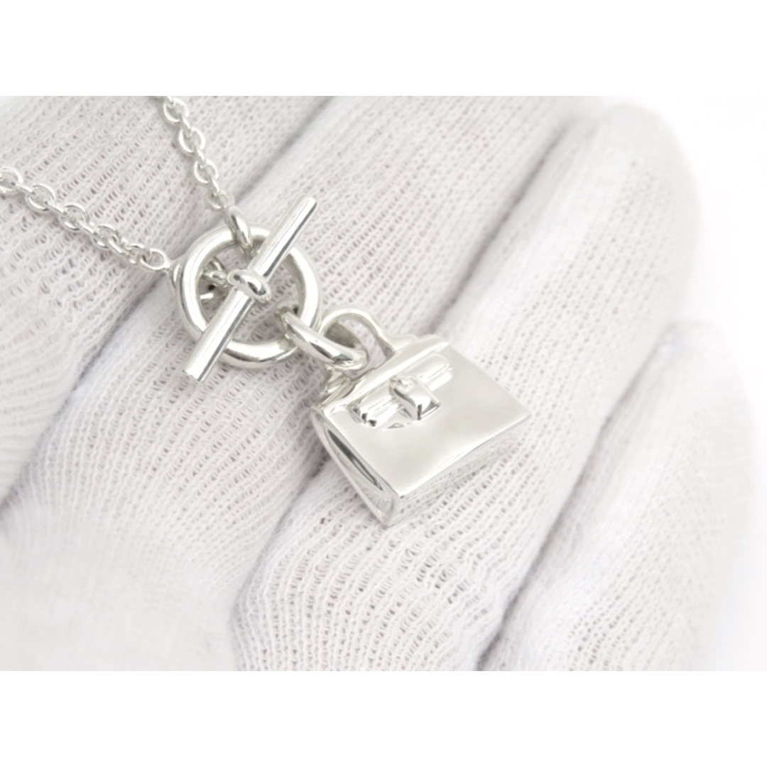 □未使用□ エルメス ケリー アミュレット ネックレス シルバー □未使用□ エルメス ケリー アミュレット ネックレス シルバー