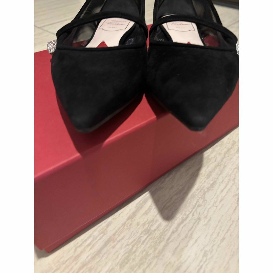 ROGER VIVIER(ロジェヴィヴィエ)のロジェヴィヴィエ　バレリーナパンプス レディースの靴/シューズ(バレエシューズ)の商品写真
