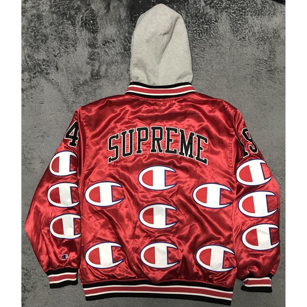 目立つ傷汚れ特にありませんsupreme チャンピオン　ブルゾンパーカー