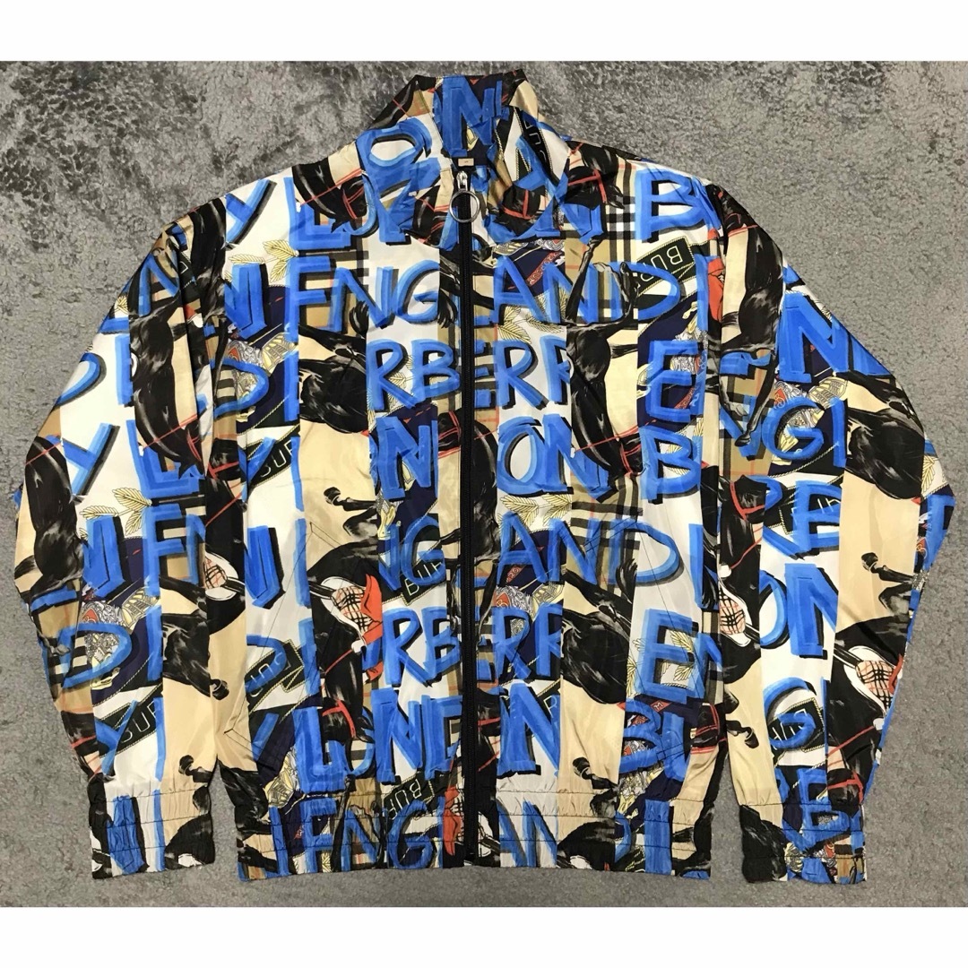 BURBERRY - バーバリー グラフィティ ナイロンジャケットの通販 BURBERRY - バーバリー グラフィティ ナイロンジャケットの通販