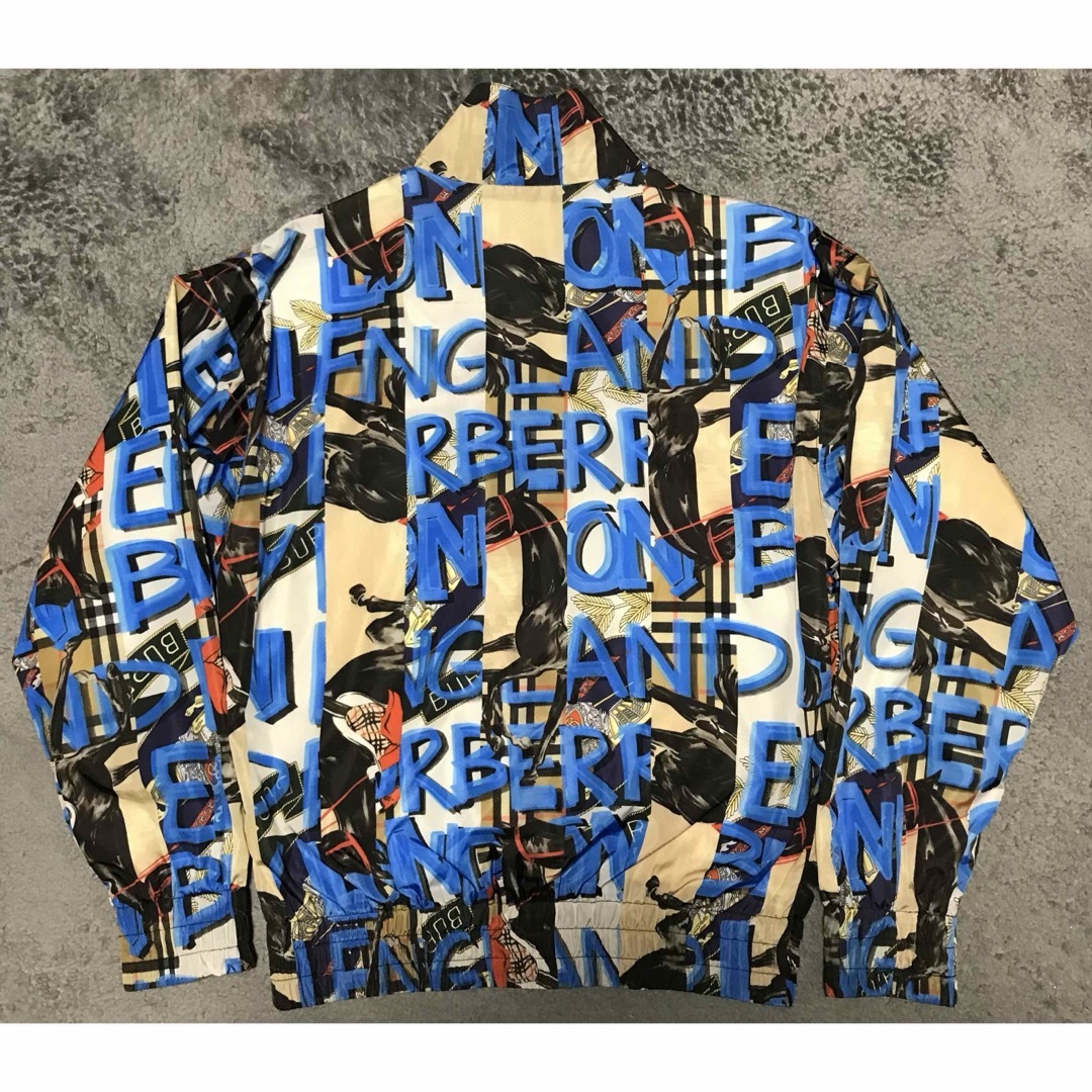BURBERRY - バーバリー グラフィティ ナイロンジャケットの通販 BURBERRY - バーバリー グラフィティ ナイロンジャケットの通販
