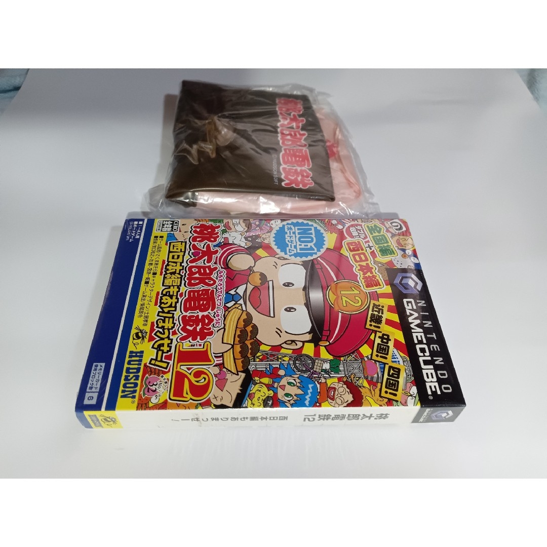 エンタメ/ホビーゲームキューブ・ソフト　桃太郎電鉄１２西日本編もありまっせー!