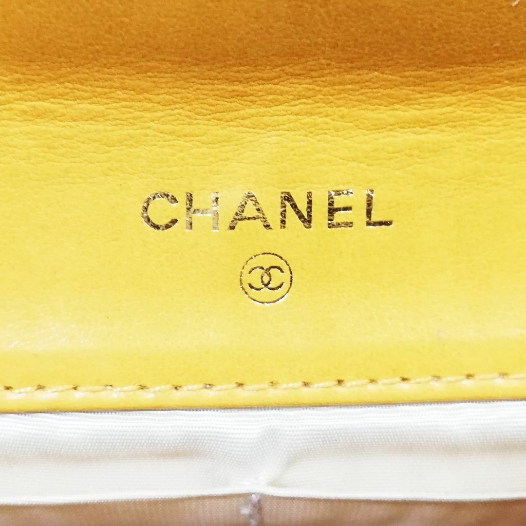 CHANEL(シャネル)の【美品級】CHANEL（シャネル）キャビアスキン　長財布　チェーン付き　ショルダ レディースのファッション小物(財布)の商品写真