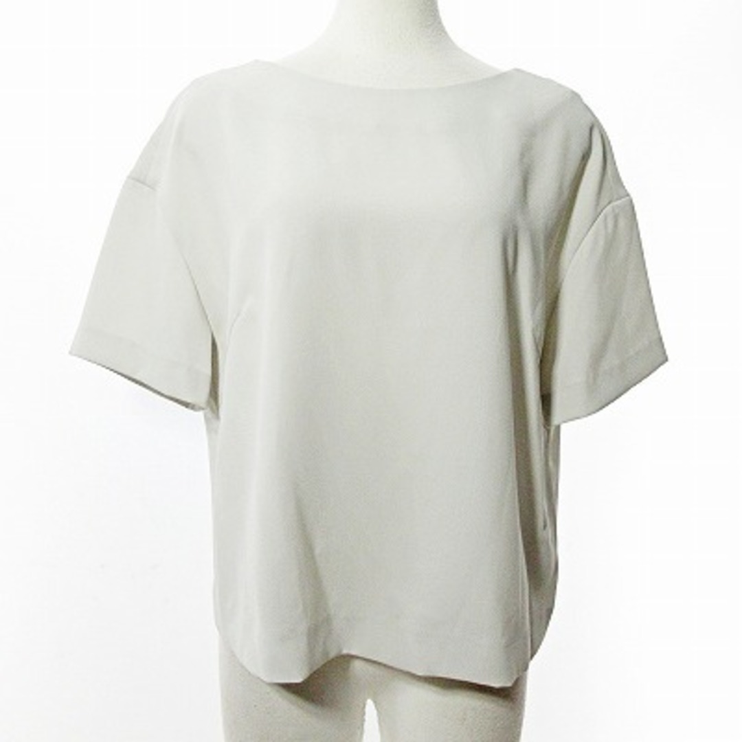 ADORE(アドーア)のアドーア 18SS タグ付き ブラウス シャツ 半袖 プルオーバー グレー 38 レディースのトップス(シャツ/ブラウス(半袖/袖なし))の商品写真
