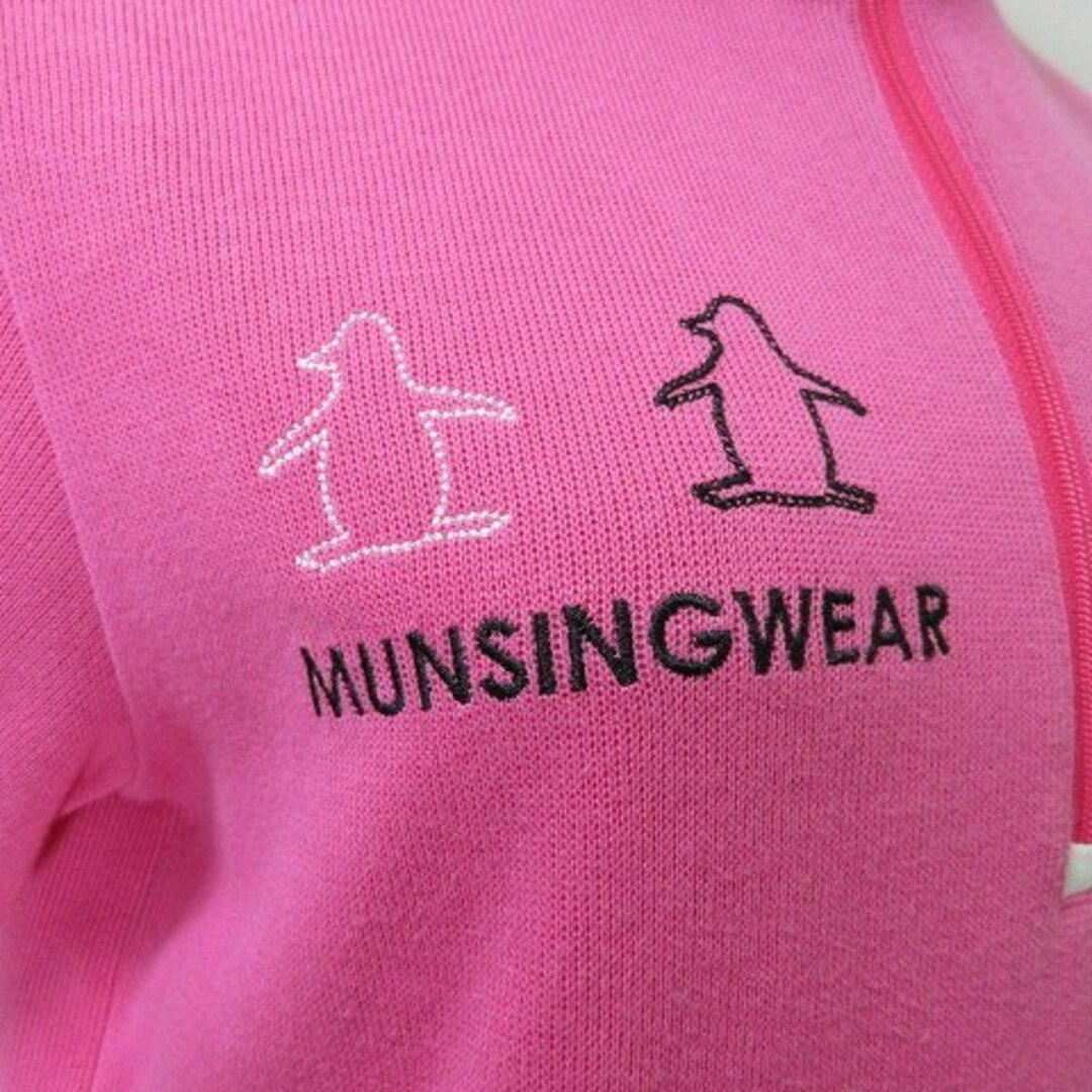 Munsingwear(マンシングウェア)のマンシングウェア グランドスラム ハーフジップ シャツ 半袖 ゴルフ ■GY08 スポーツ/アウトドアのゴルフ(ウエア)の商品写真