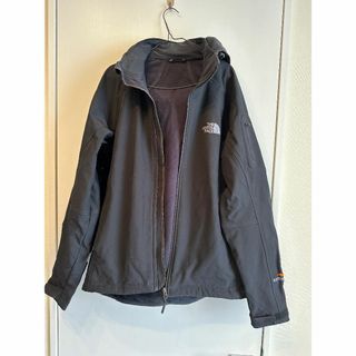 ザノースフェイス(THE NORTH FACE)のNORTH FACE SOFT SHELL XL 黒色(ダウンベスト)