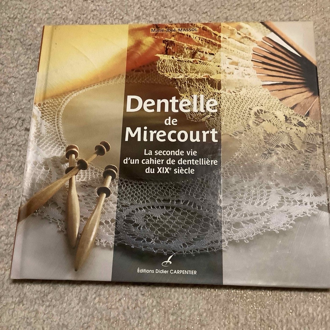 Dentelle de Mirecourt(レース　洋書) エンタメ/ホビーの本(洋書)の商品写真