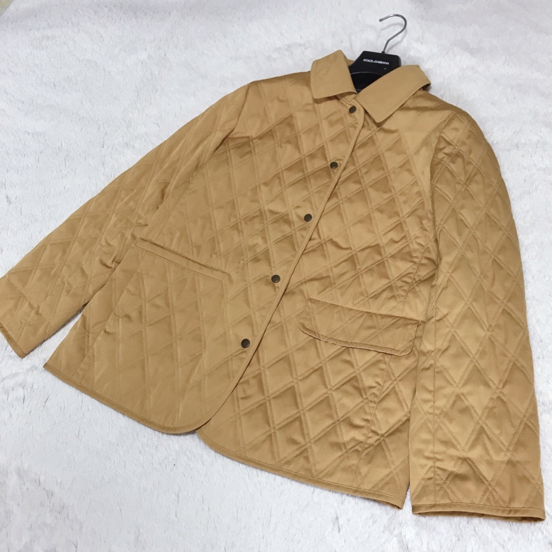 BURBERRY(バーバリー)の極美品 希少カラー BURBERRY キルティングジャケット ノバチェック  レディースのジャケット/アウター(ブルゾン)の商品写真