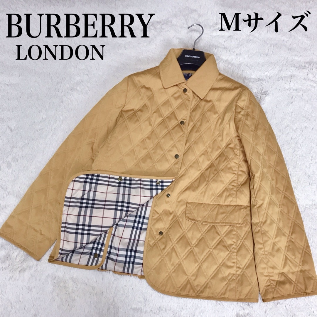 BURBERRY - 極美品 希少カラー BURBERRY キルティングジャケット ノバ