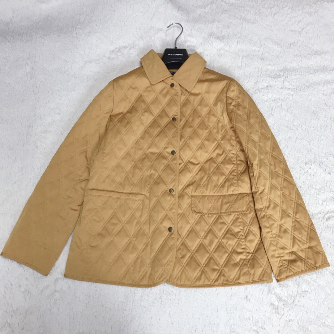 BURBERRY(バーバリー)の極美品 希少カラー BURBERRY キルティングジャケット ノバチェック  レディースのジャケット/アウター(ブルゾン)の商品写真