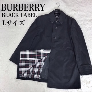 BURBERRY BLACK LABEL - バーバリー ブラックレーベル銀ボタン羊毛