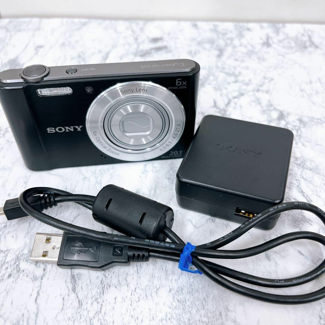 SONY ソニー Cyber-shot デジカメ DSC-W810 コンデジの通販 by はる ...