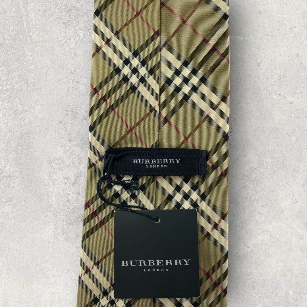 BURBERRY(バーバリー)の【5755】未使用保管品！BURBERRY　バーバリー　ネクタイ　ノバチェック柄 メンズのファッション小物(ネクタイ)の商品写真