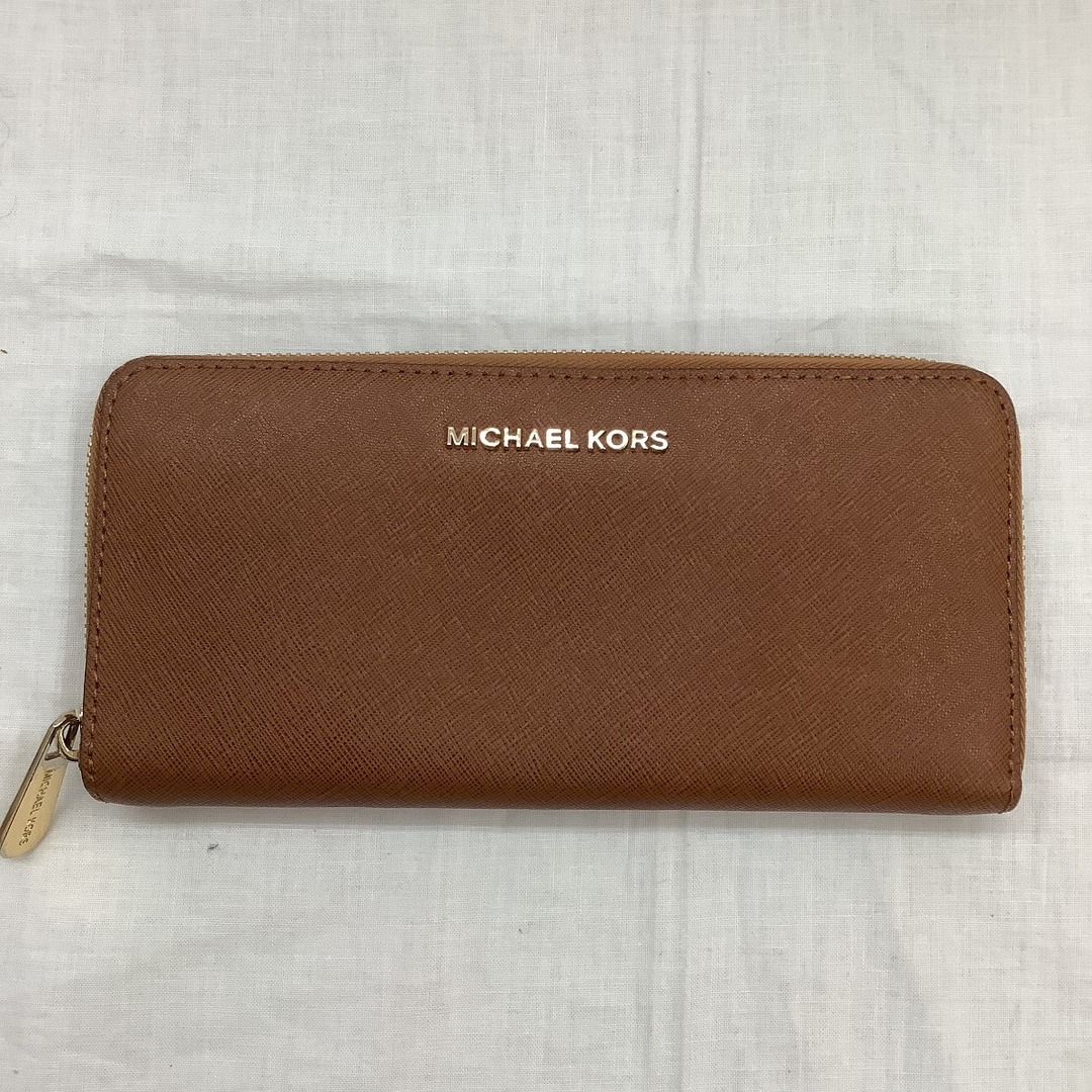 Michael Kors(マイケルコース)の♪♪MICHAEL KORS マイケルコース レディース 長財布  ブラウン ハンドメイドのファッション小物(財布)の商品写真