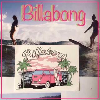 ビラボン(billabong)のBILLABONGビラボンUS限定ボックスsurfbusデザインステッカーラス１(サーフィン)