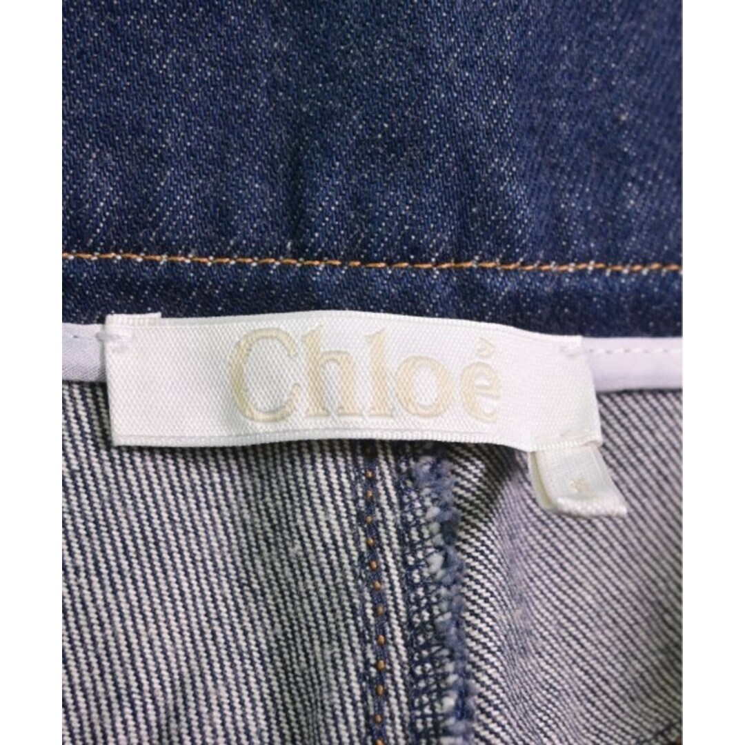 Chloe(クロエ)のChloe クロエ デニムパンツ 38(S位) インディゴ(デニム) 【古着】【中古】 レディースのパンツ(デニム/ジーンズ)の商品写真