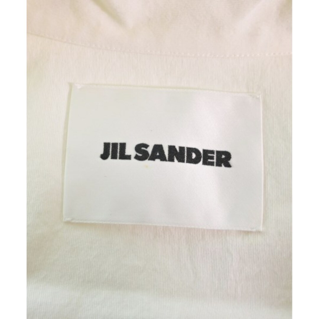 Jil Sander(ジルサンダー)のJIL SANDER ジルサンダー ブラウス 36(XS位) 白 【古着】【中古】 レディースのトップス(シャツ/ブラウス(長袖/七分))の商品写真