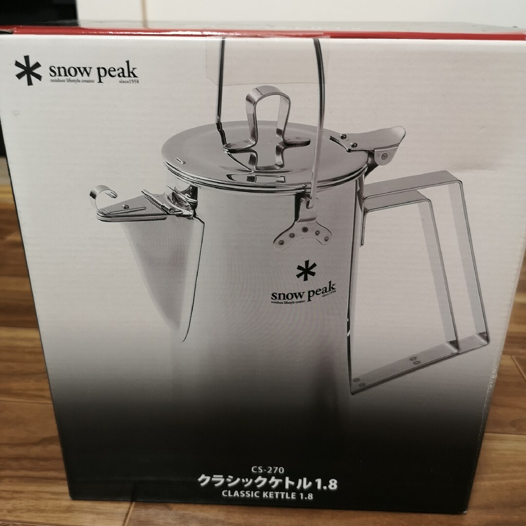 snowpeak新品未使用　スノーピーク　snowpeak　クラシックケトル1.8