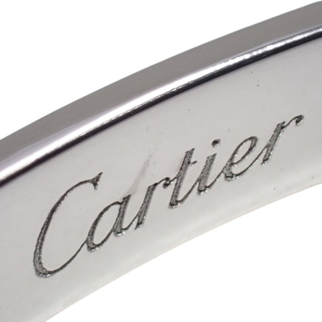 Cartier(カルティエ)のCARTIER(カルティエ) LOVE ラブ ブレスレット オープン バングル アクセサリー ジュエリー 1PD ダイヤ 17 K18 ホワイトゴールド WG シルバー銀 B6029917(2024年1月現在現行品) レディース 40802076996【中古】【アラモード】 レディースのアクセサリー(ブレスレット/バングル)の商品写真