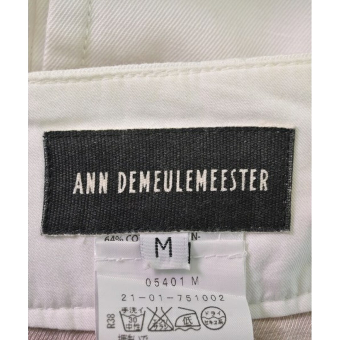 Ann Demeulemeester(アンドゥムルメステール)のANN DEMEULEMEESTER アンドゥムルメステール チノパン M 白 【古着】【中古】 メンズのパンツ(チノパン)の商品写真