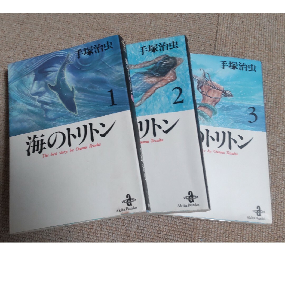 秋田書店(アキタショテン)の海のトリトン 全3巻 エンタメ/ホビーの漫画(その他)の商品写真