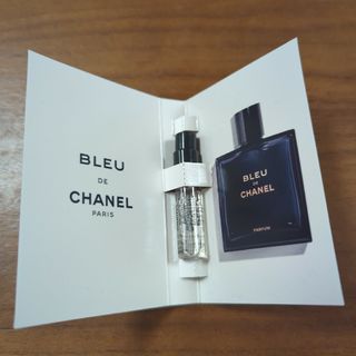 シャネル(CHANEL)の新品☆ブルー ドゥ シャネル パルファム(ヴァポリザター)1.5ml×1(香水(男性用))