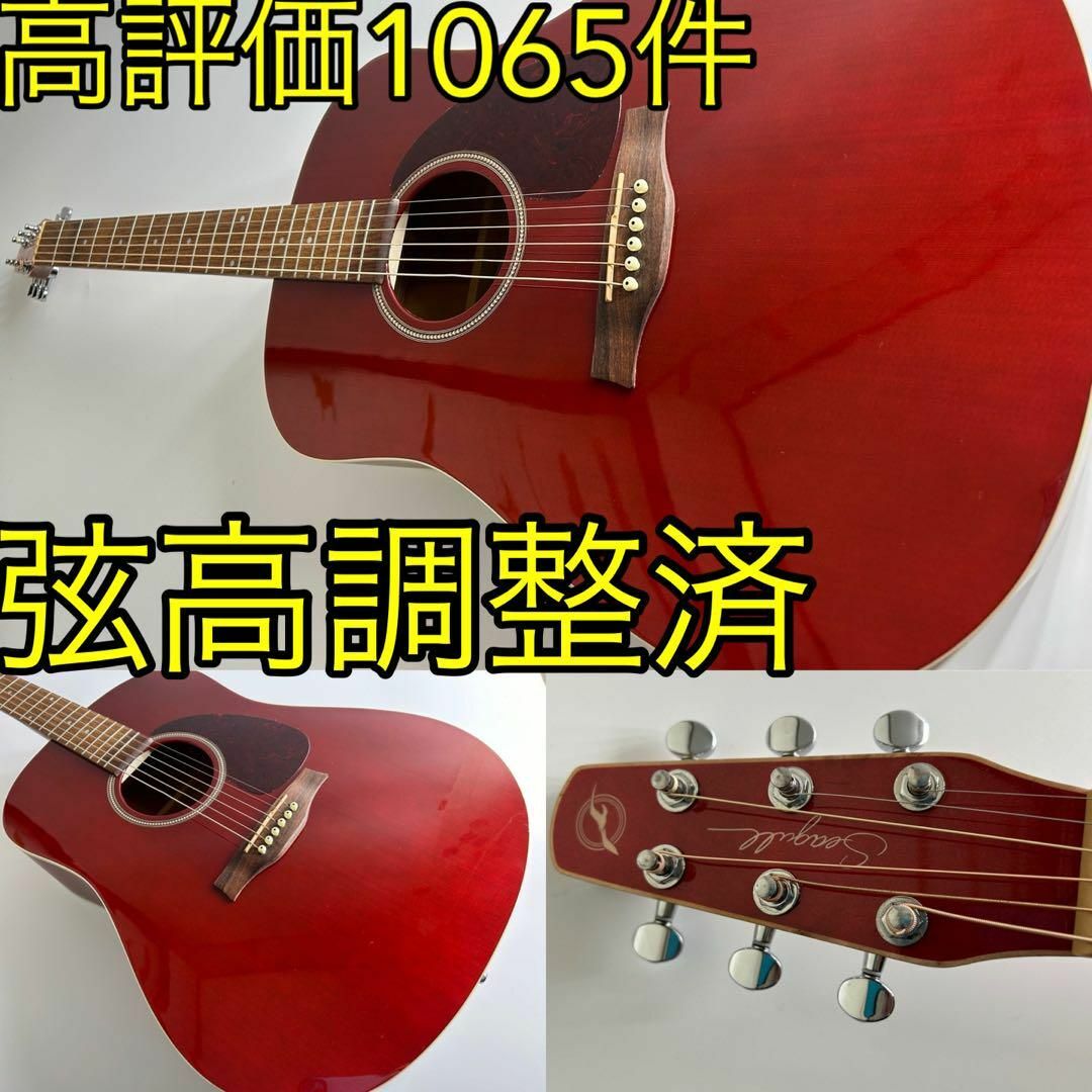 ギターシーガル　S6 Cedar Trans Red GT アコースティックギター
