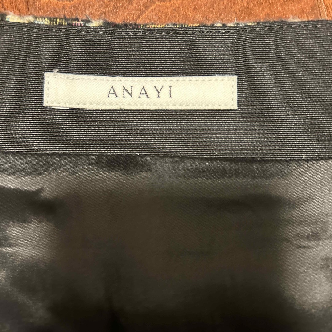 ANAYI(アナイ)のアナイ　ペイズリー柄スカート レディースのスカート(ひざ丈スカート)の商品写真