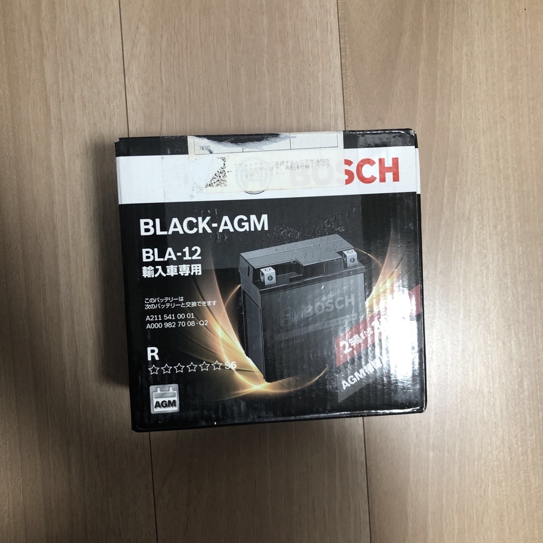 新品未使用　ボッシュ　Bosch カーサブバッテリー　BLA-12メンテナンス用品