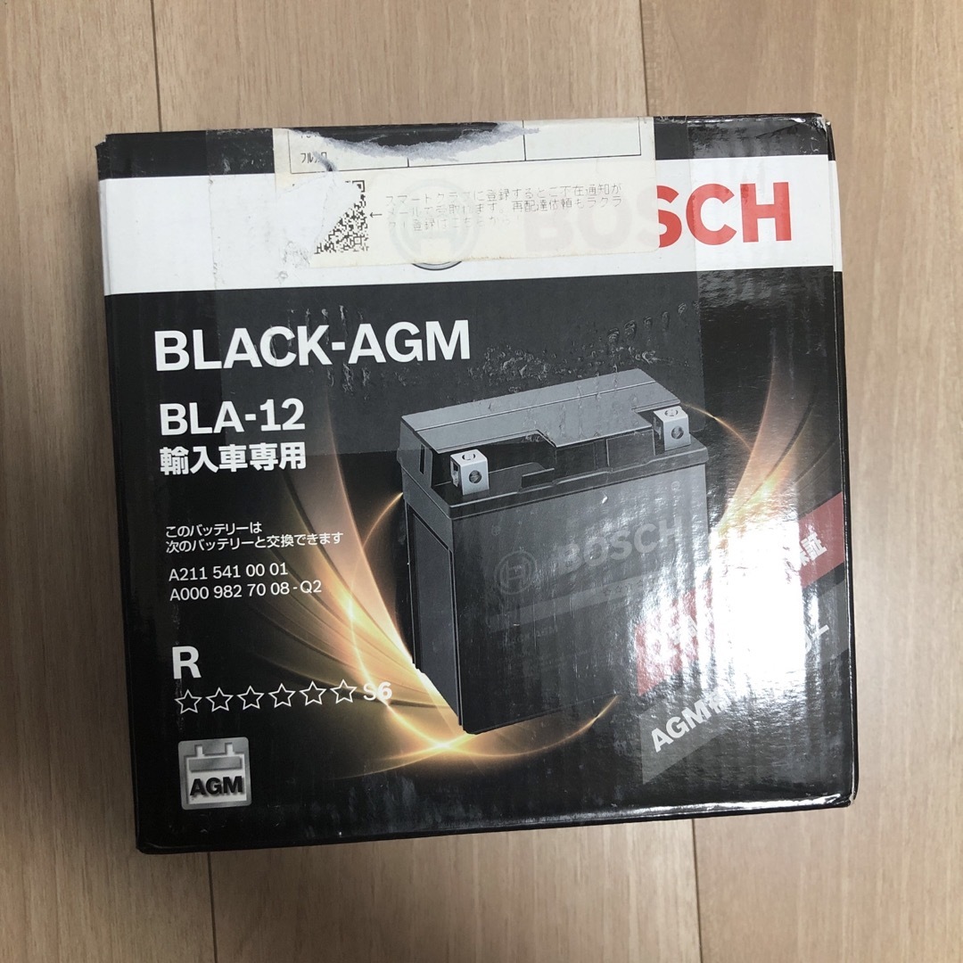 新品未使用　ボッシュ　Bosch カーサブバッテリー　BLA-12メンテナンス用品