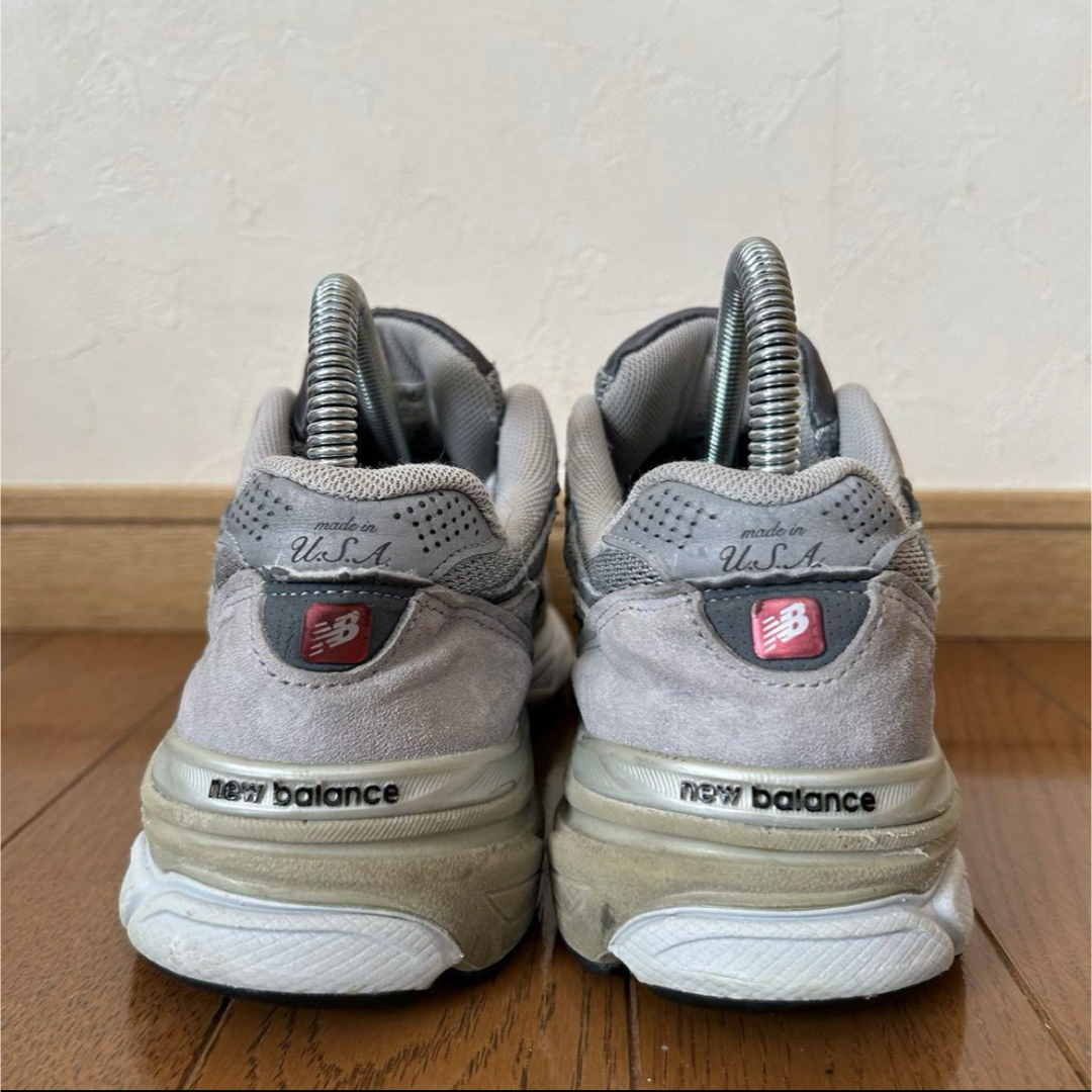 アメリカ　USA製　New Balance W990GL3 24.5cm グレー