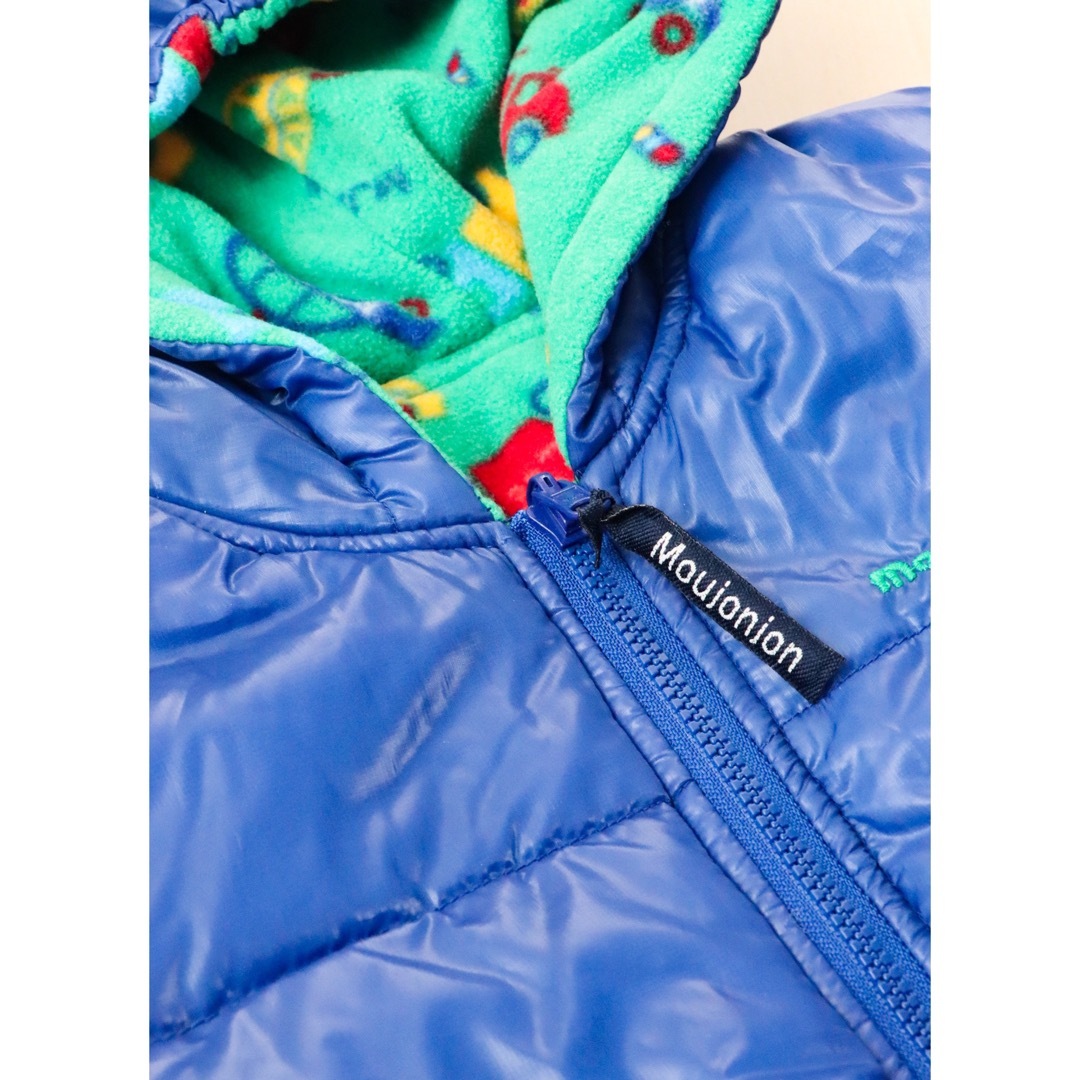 スノーウェア　ジャンプスーツ　80 90 リバーシブル キッズ/ベビー/マタニティのベビー服(~85cm)(ジャケット/コート)の商品写真