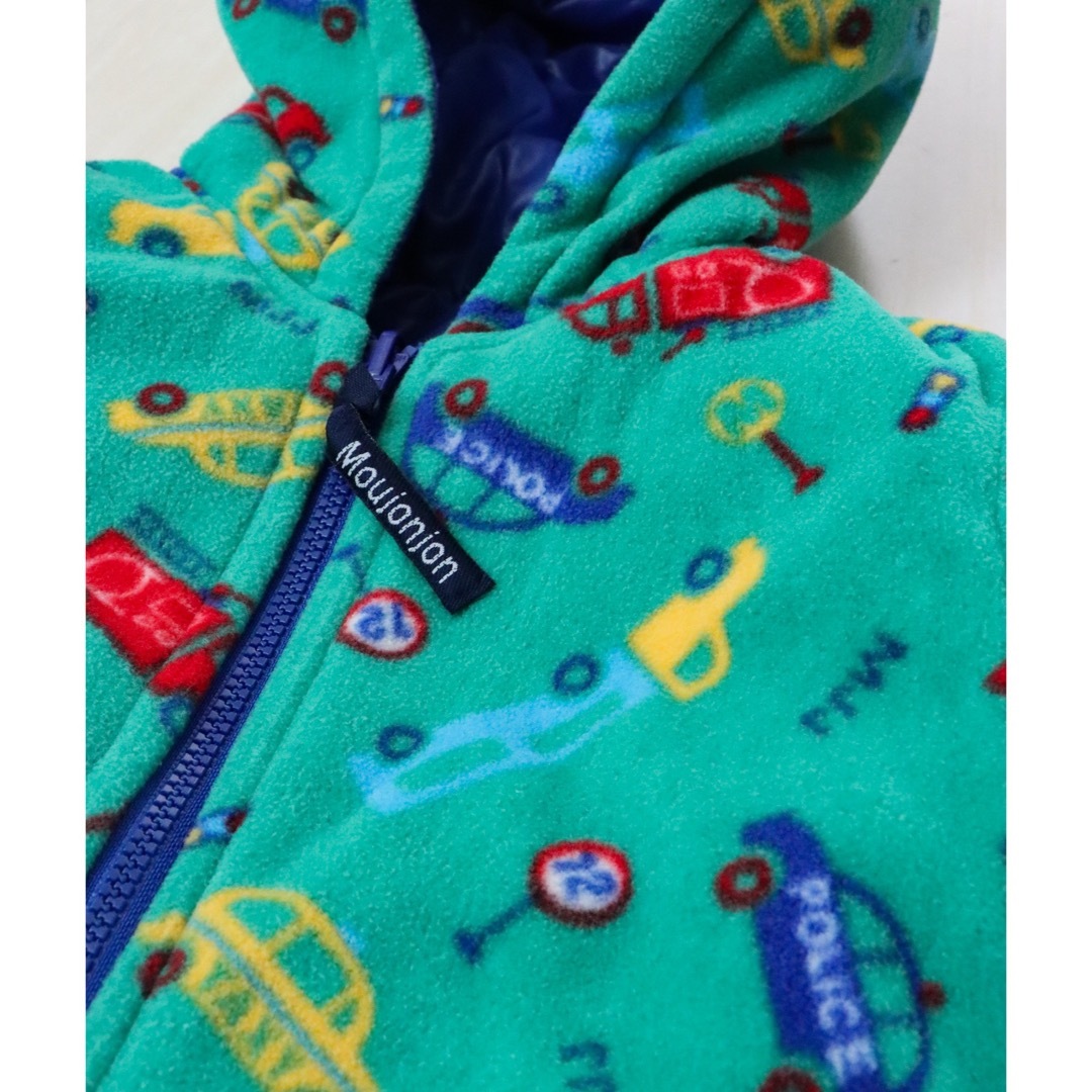 スノーウェア　ジャンプスーツ　80 90 リバーシブル キッズ/ベビー/マタニティのベビー服(~85cm)(ジャケット/コート)の商品写真