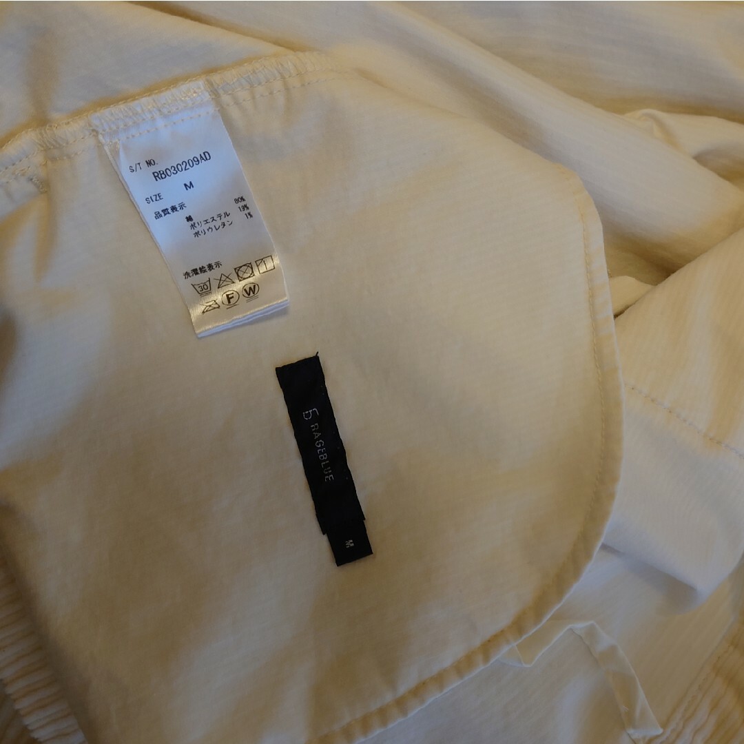 RAGEBLUE(レイジブルー)のコーデュロイ　CPOジャケット　RAGEBLUE　オフホワイト メンズのジャケット/アウター(ブルゾン)の商品写真
